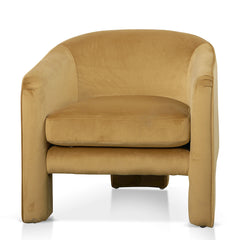 Fabric Armchair - Mustard