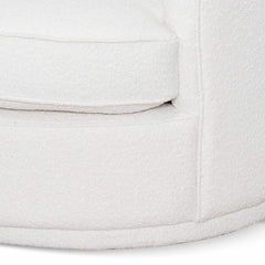 CLC6743-FS Armchair - Ivory White Boucle