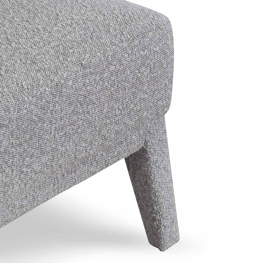 Armchair - Ash Grey Boucle - View 10