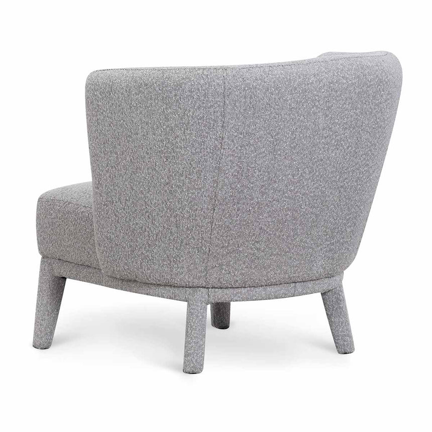 Armchair - Ash Grey Boucle - View 5