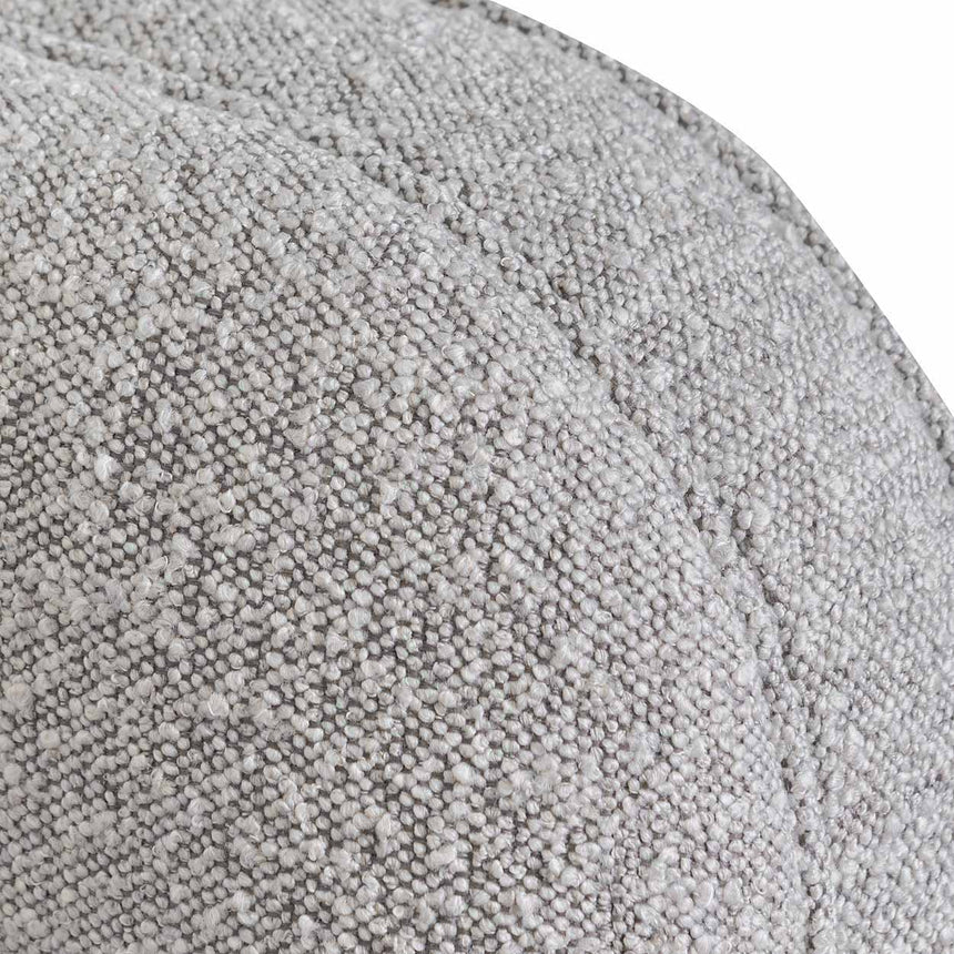 3 Seater Sofa - Ash Grey Boucle - View 8