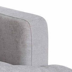 CLC6815-KSO 4 Seater Fabric Left Chaise Sofa - Oyster Beige