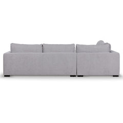 CLC6815-KSO 4 Seater Fabric Left Chaise Sofa - Oyster Beige