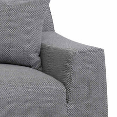 CLC6825-YY 3 Seater Left Chaise Sofa - Noble Grey