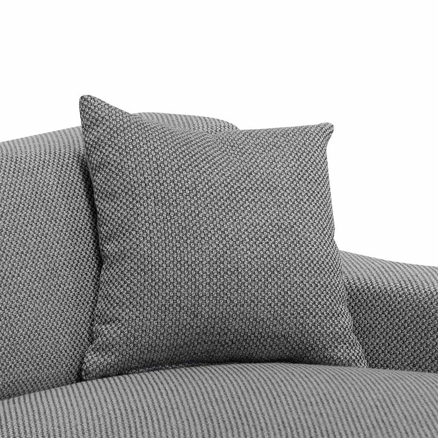 3 Seater Right Chaise Sofa - Noble Grey - View 12