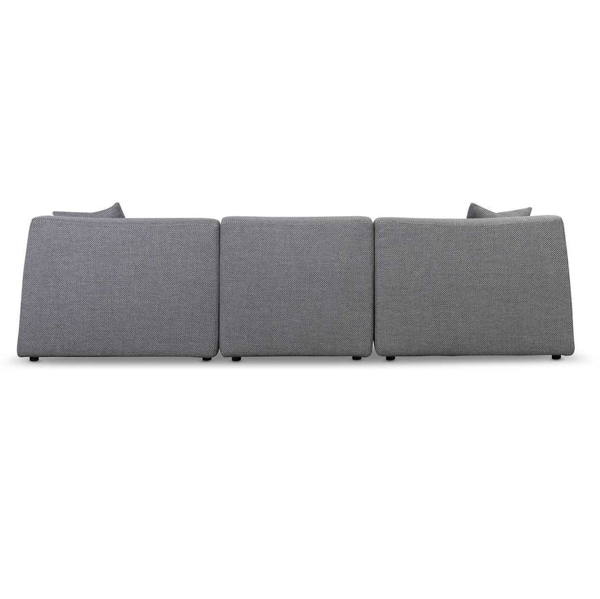 3 Seater Right Chaise Sofa - Noble Grey - View 14
