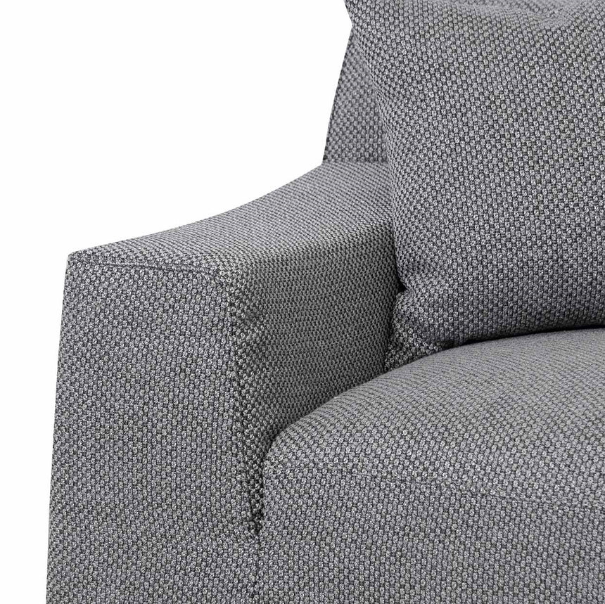 3 Seater Right Chaise Sofa - Noble Grey - View 6