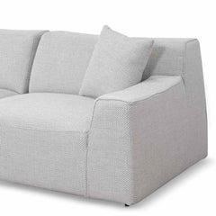 CLC6828-YY 3 Seater Left Chaise Sofa - Passive Grey