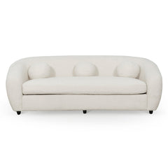 CLC6829-CA 3 Seater Sofa - Ivory White Boucle