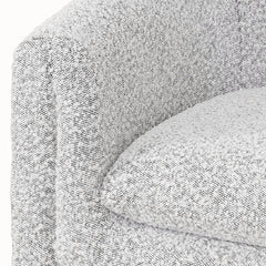 CLC6867-CA Armchair - Charcoal White Boucle
