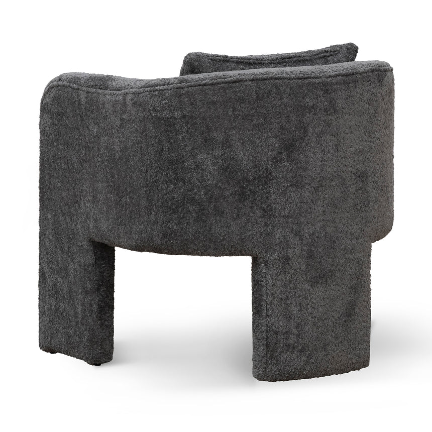 Fabric Armchair - Iron Grey - View 5