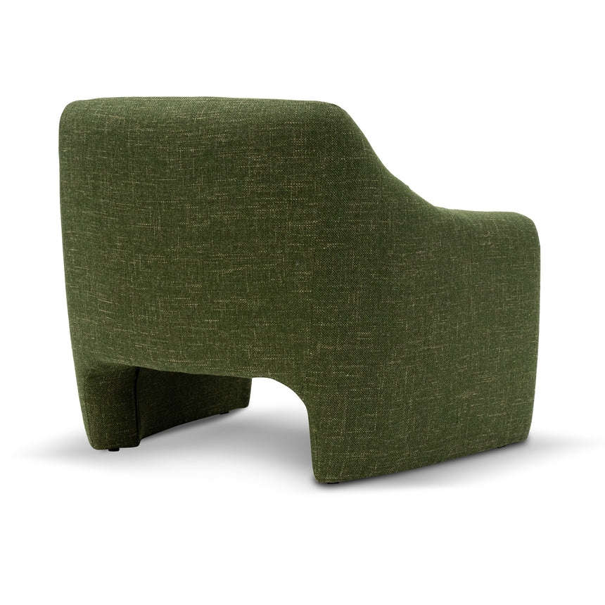 Fabric Armchair - Khaki Green - View 6