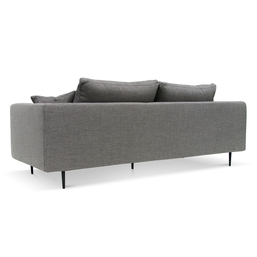 4 Seater Fabric Sofa - Noble Grey - View 10
