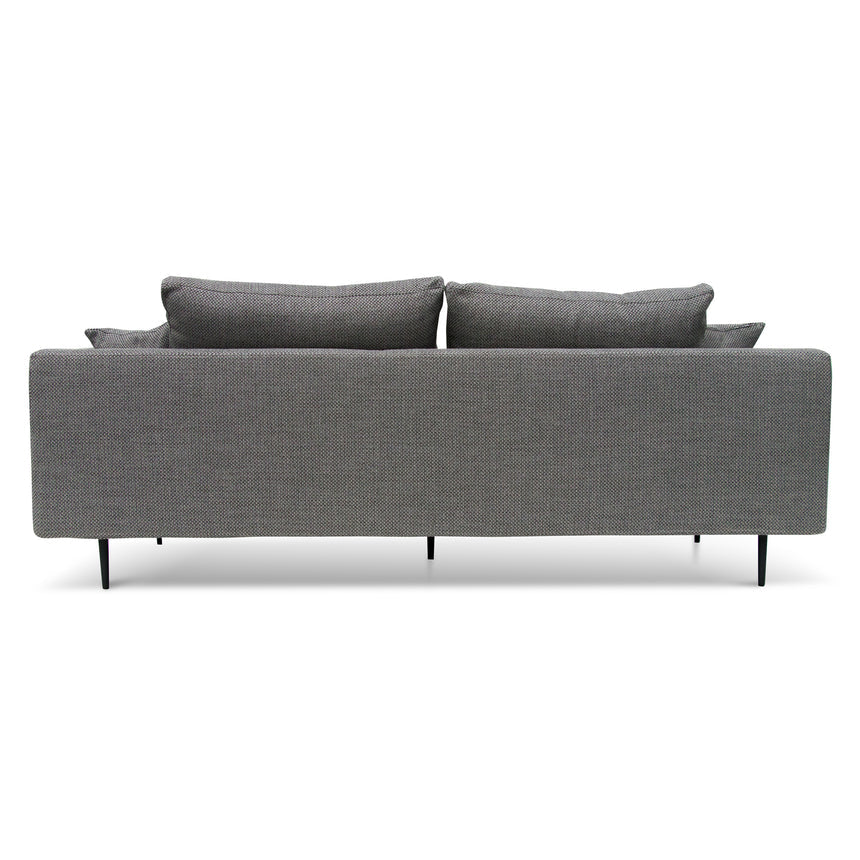 4 Seater Fabric Sofa - Noble Grey - View 9