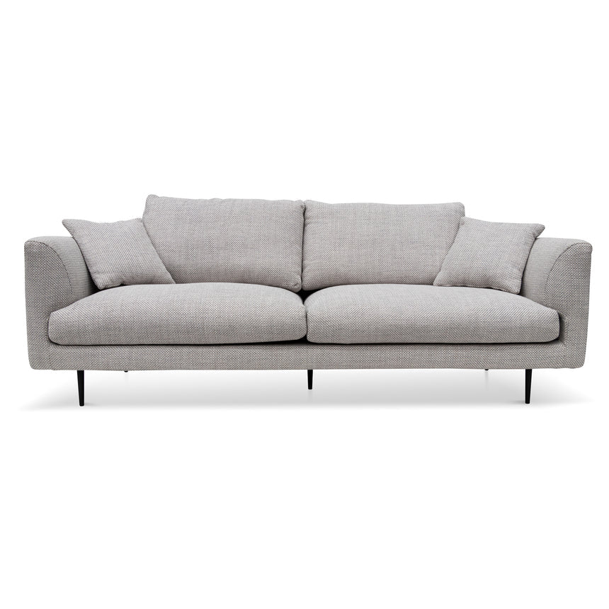 4 Seater Fabric Sofa - Passive Grey - View 2