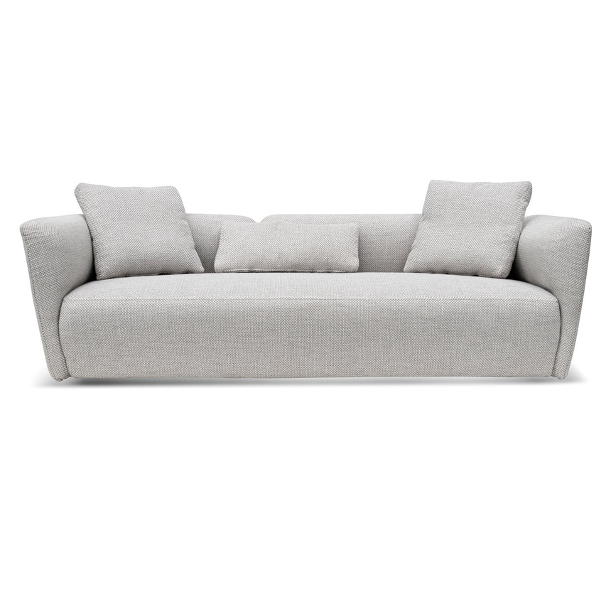 3 Seater Fabric Sofa - Passive Grey - View 2