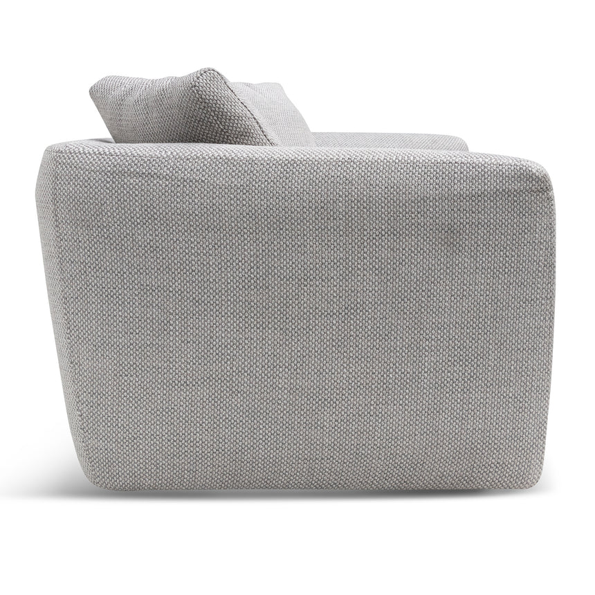 3 Seater Fabric Sofa - Passive Grey - View 3
