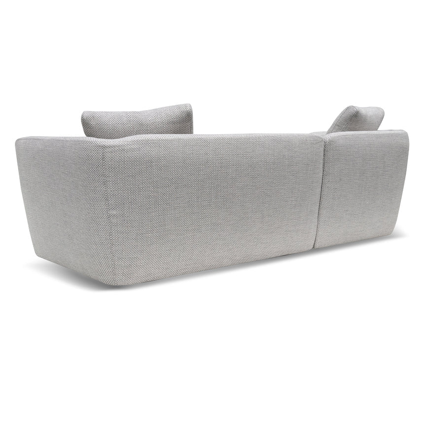 3 Seater Fabric Sofa - Passive Grey - View 4