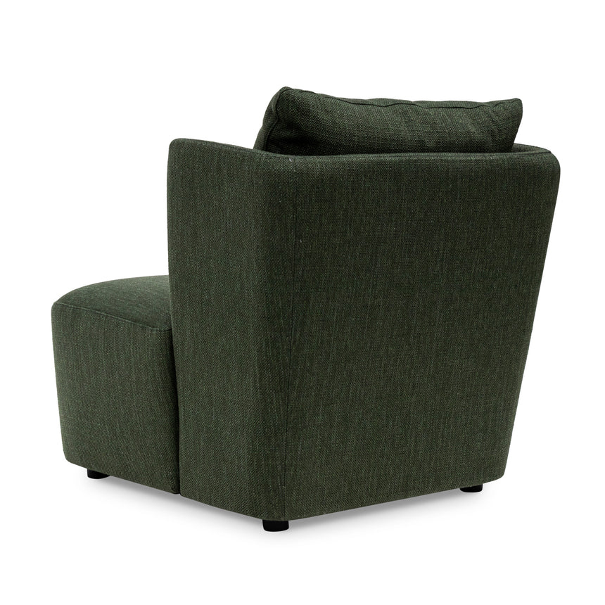 Fabric Armchair - Fir Green - View 7