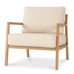 Fabric Armchair | Dawn Beige | Myka Home