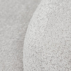 CLC8055-FS 3 Seater Fabric Sofa - Salt White