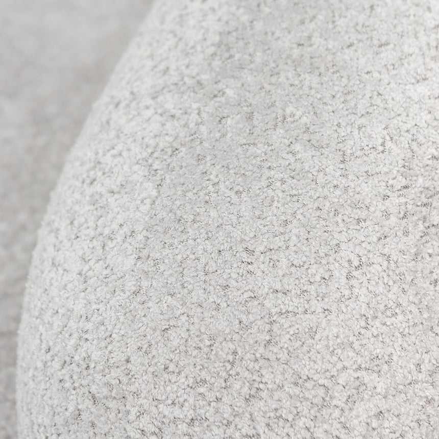 3 Seater Fabric Sofa - Salt White - View 8