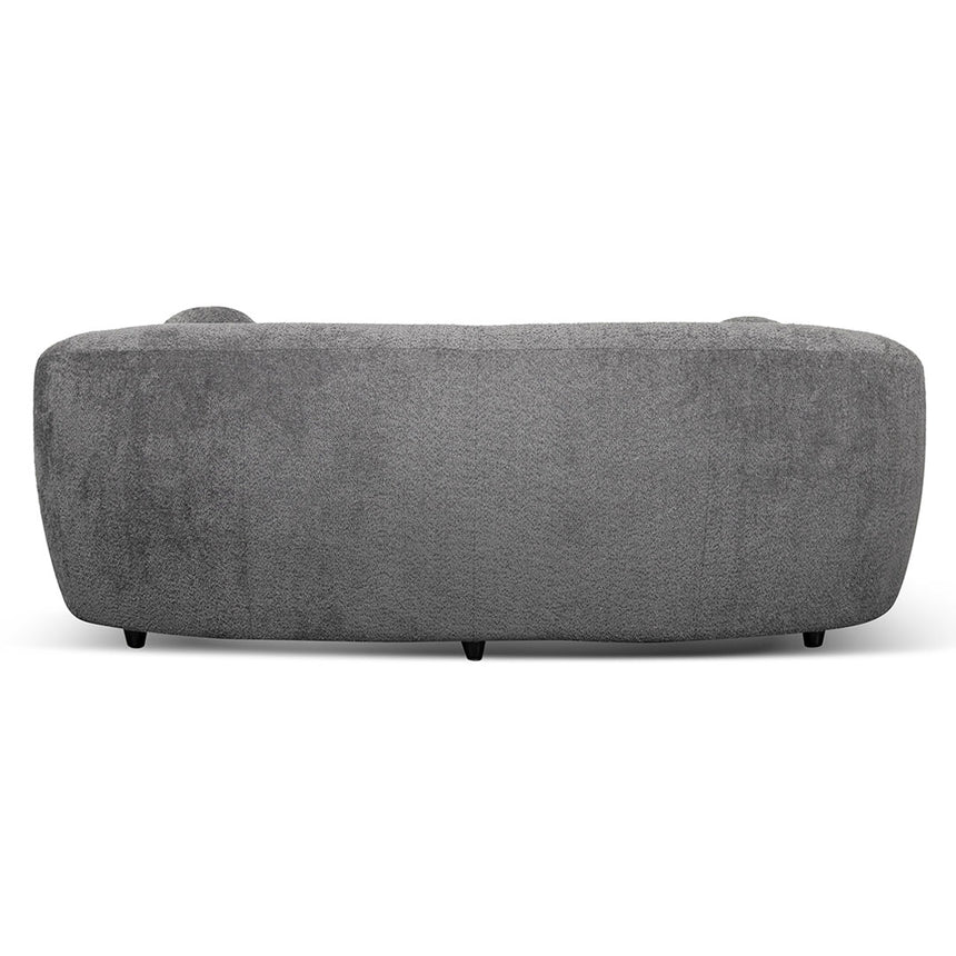 3 Seater Fabric Sofa - Iron Grey - View 7