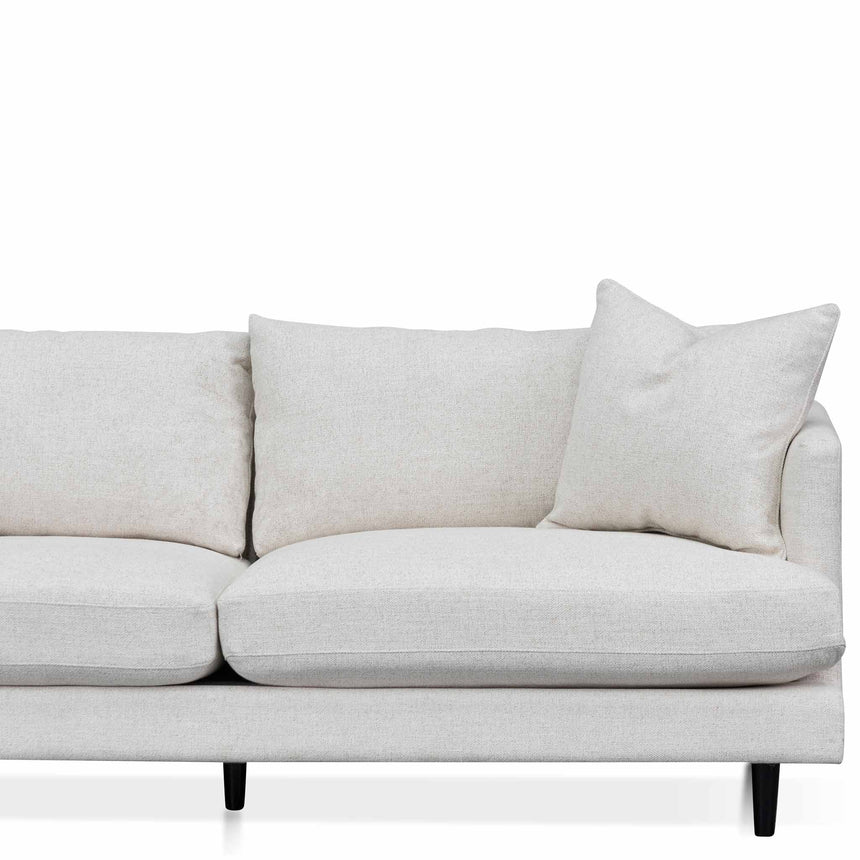 3 Seater Fabric Sofa - Silver Rust - View 6