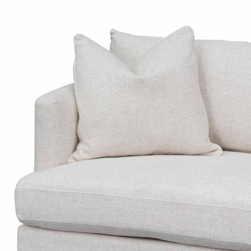 3 Seater Fabric Sofa - Silver Rust - View 4