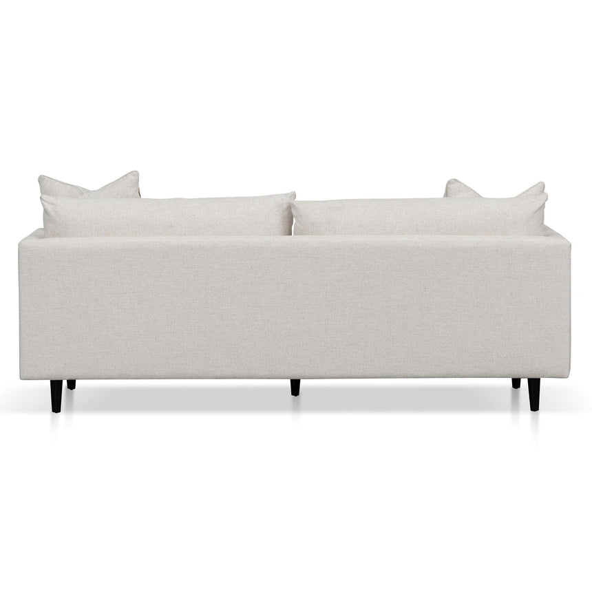 3 Seater Fabric Sofa - Silver Rust - View 9
