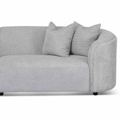 4 Seater Sofa - Light Grey Fleece