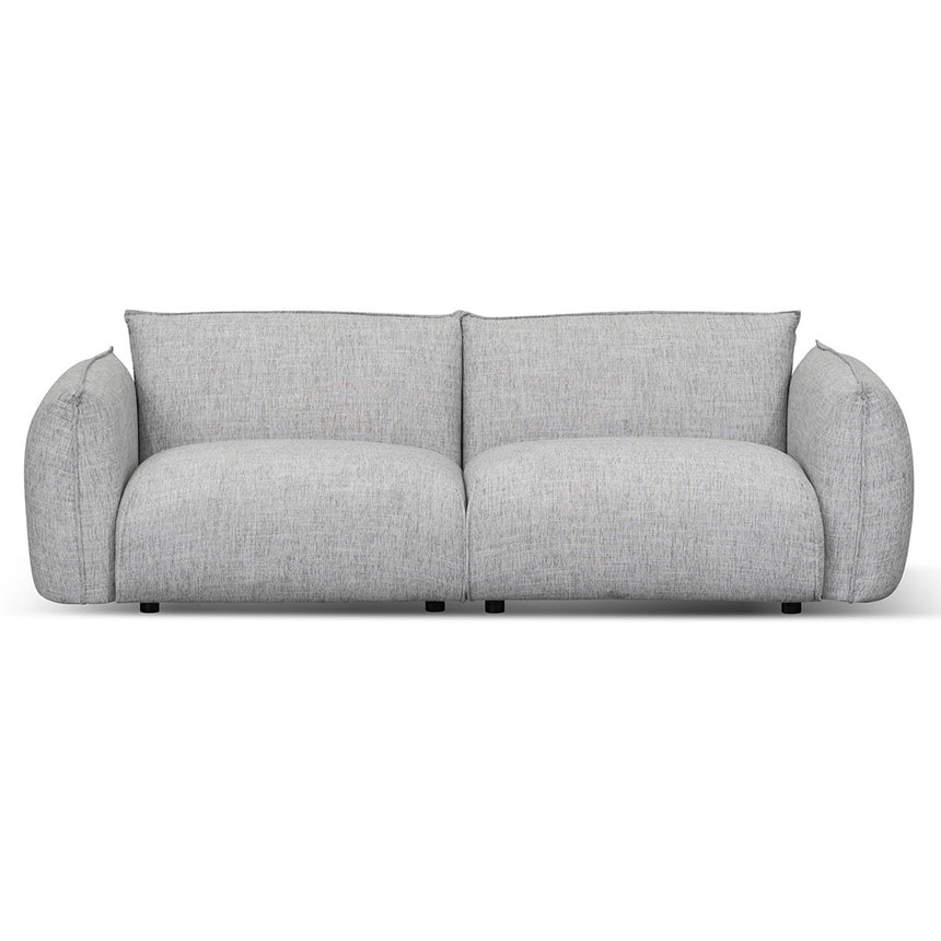3 Seater Sofa - Light Spec Grey - View 2