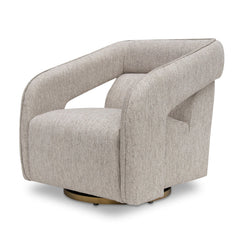 CLC8220-CA Swivel Armchair - Light Grey