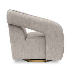 CLC8220-CA Swivel Armchair - Light Grey
