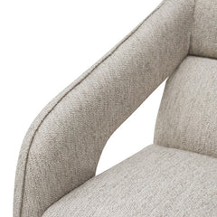 CLC8220-CA Swivel Armchair - Light Grey