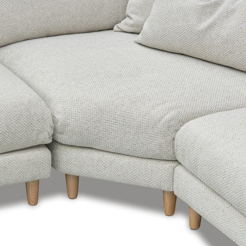 Left Return Modular Sofa - Sterling Sand - View 7