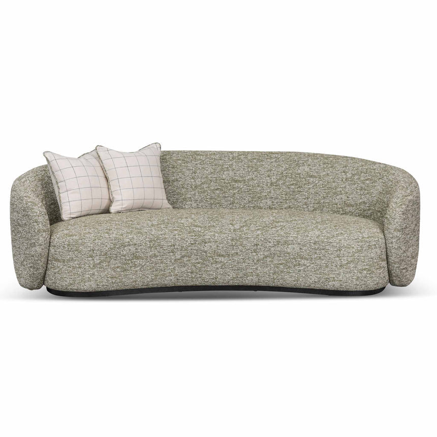 3 Seater Fabric Sofa - Fern Green - View 2