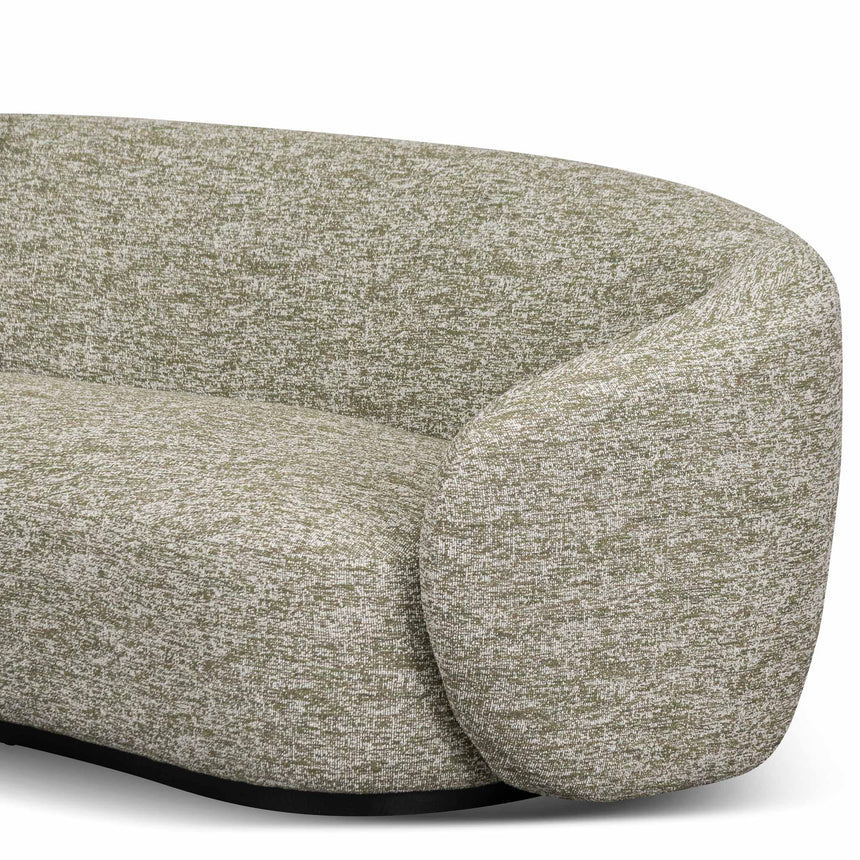 3 Seater Fabric Sofa - Fern Green - View 6
