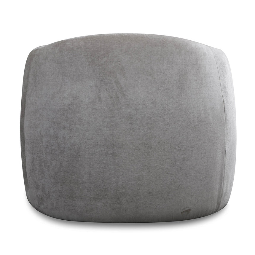 Fabric Armchair - Platinum Grey - View 5