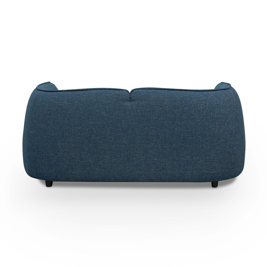 2 Seater Fabric Sofa - Dark Blue - View 3