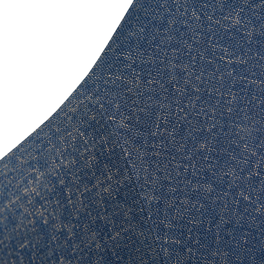 Fabric Armchair - Dark Blue - View 7
