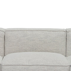 CLC8331-KSO Right Chaise Fabric Sofa - Fog Grey