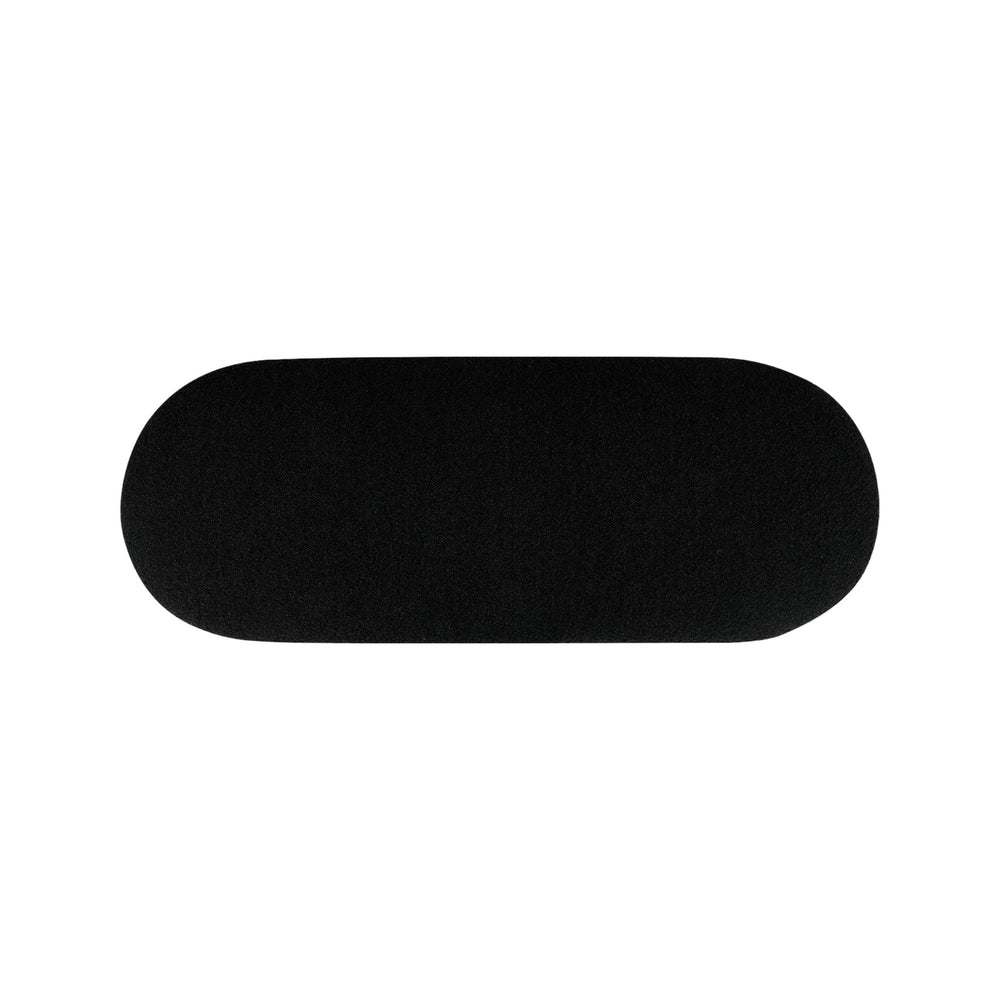 1.2m Long Ottoman Bench - Charcoal Boucle - View 3