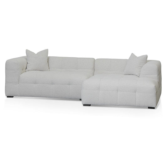 CLC8474-CA Right Chaise Sofa - Pearl Boucle
