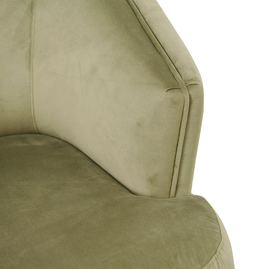 Fabric Armchair - Elegant Sage - View 5