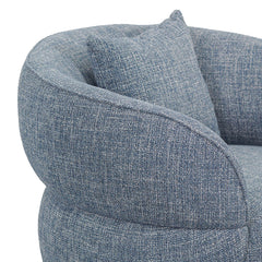 CLC8565-CA Swivel Armchair - Moss Blue