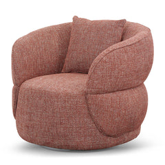 CLC8566-CA Swivel Armchair - Moss Rust Orange
