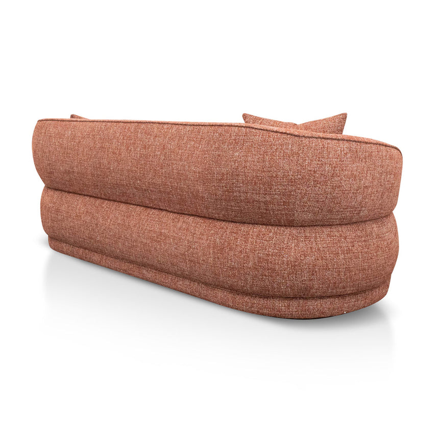 3 Seater Sofa - Moss Rust Orange - View 3