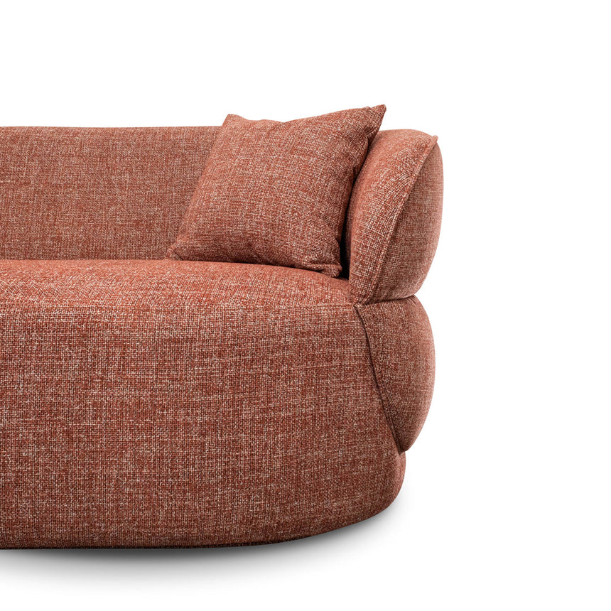 3 Seater Sofa - Moss Rust Orange - View 7