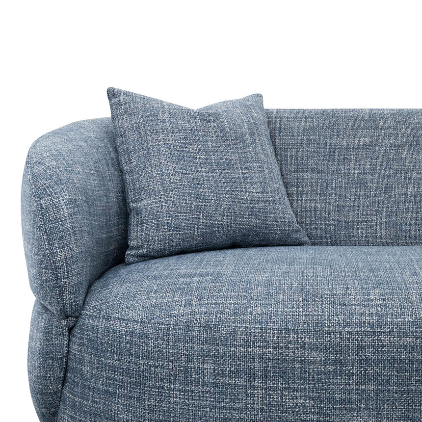 3 Seater Sofa - Moss Blue - View 7